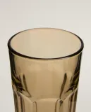 Zara Home стакан из стекла, цвет коричневый, 11 см — фото 3