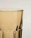 Zara Home стакан из стекла, цвет коричневый, 11 см — фото 5