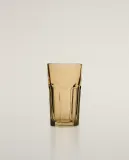 Zara Home стакан из стекла, цвет коричневый, 11 см — фото 6