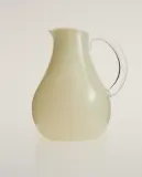 Zara Home кувшин из боросиликатного стекла, цвет жёлтый, 20 см — фото 7