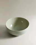 Zara Home миска из каменной керамики, цвет зелёный, 14.5 см — фото 7
