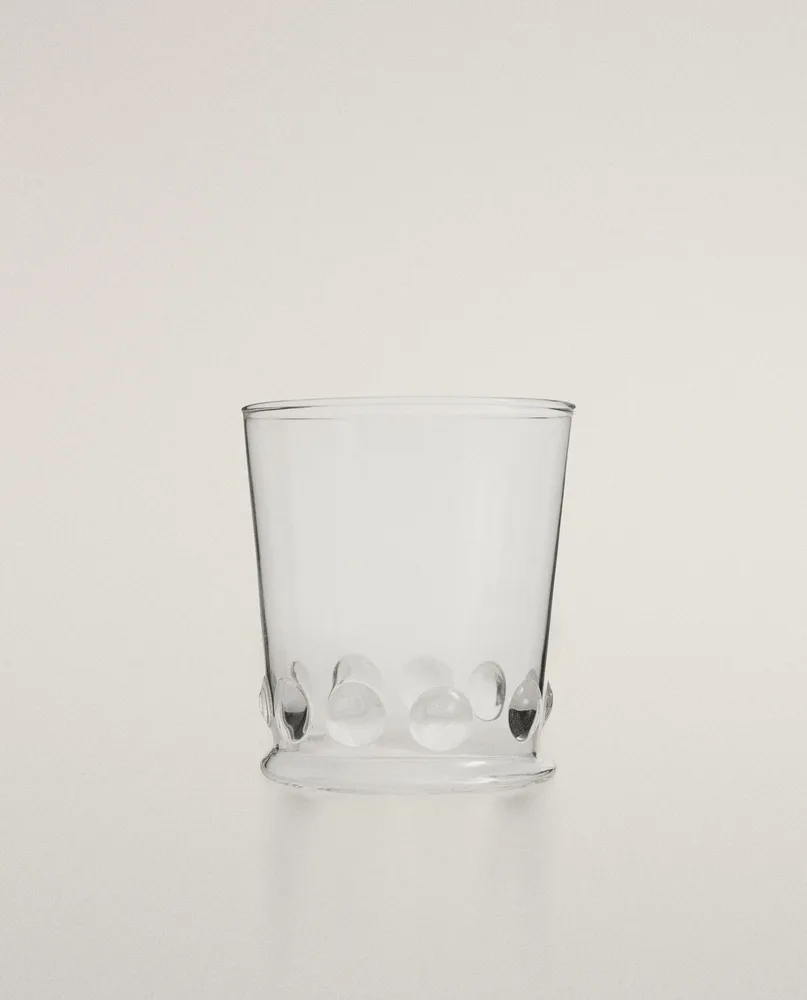 Zara Home стакан из боросиликатного стекла, цвет прозрачный, 10 см