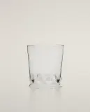 Zara Home стакан из боросиликатного стекла, цвет прозрачный, 10 см — фото 1