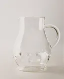 Zara Home кувшин из боросиликатного стекла, цвет прозрачный, 21 см — фото 1