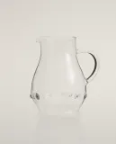 Zara Home кувшин из боросиликатного стекла, цвет прозрачный, 21 см — фото 3