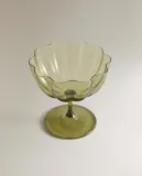 Zara Home тарелка из стекла, цвет синий, 10.6 см — фото 7