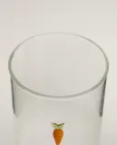 Zara Home стакан из боросиликатного стекла, цвет оранжевый, 9.5 см — фото 4