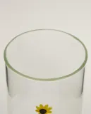 Zara Home стакан из боросиликатного стекла, цвет жёлтый, 9.5 см — фото 2
