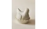 Zara Home блюдо сервировочное из фарфора, цвет кремовый, 21 см — фото 3
