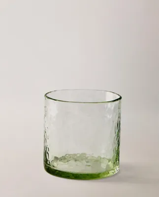 Zara Home стакан из стекла, цвет зелёный, 8.8 см