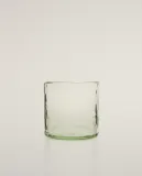 Zara Home стакан из стекла, цвет зелёный, 8.8 см — фото 6