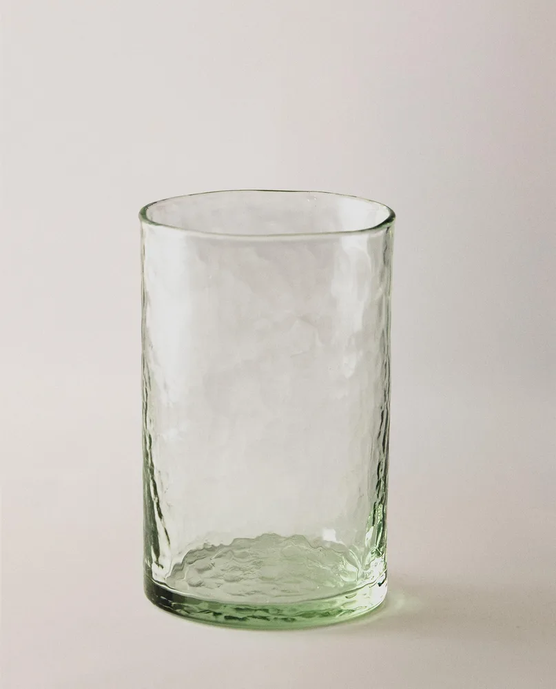 Zara Home стакан из стекла, цвет зелёный, 12.1 см