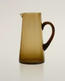 Zara Home кувшин из стекла, цвет разноцветный, 22 см — фото 4