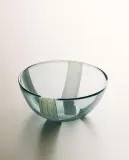 Zara Home миска из стекла, цвет синий, 12 см — фото 1