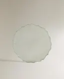 Zara Home тарелка десертная из стекла, цвет зелёный, 22 см — фото 4