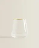 Zara Home стакан из стекла, цвет золотой, 10 см — фото 7
