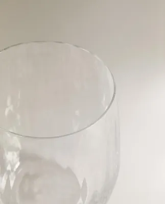 Zara Home стакан из стекла, цвет прозрачный, 10 см · 9260/401