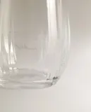 Zara Home стакан из стекла, цвет прозрачный, 10 см · 9260/401 — фото 5