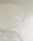 Zara Home стакан из стекла, цвет белый, 9 см — фото 8