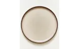 Zara Home набор столовой посуды из каменной керамики, цвет бежевый, 27.4 см — фото 6