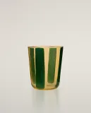 Zara Home набор столовой посуды из стекла, цвет зелёный, 9 см — фото 4