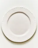 Zara Home набор столовой посуды из фаянса, цвет кремовый, 28.4 см — фото 7