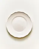 Zara Home тарелка из фаянса, цвет бежевый, 16 см — фото 1