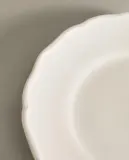 Zara Home тарелка из фаянса, цвет бежевый, 16 см — фото 7