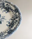 Zara Home тарелка десертная из фаянса, цвет синий, 21.5 см · 2460/202 — фото 7