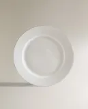 Zara Home тарелка обеденная из костяного фарфора, цвет золотой, 26 см — фото 3