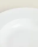 Zara Home тарелка глубокая из костяного фарфора, цвет белый, 24 см — фото 5