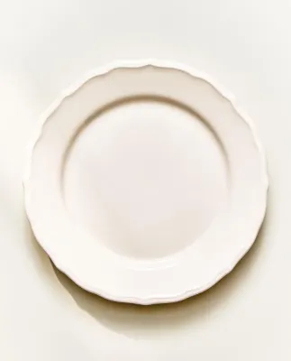 Zara Home тарелка десертная из фаянса, цвет бежевый, 21.5 см