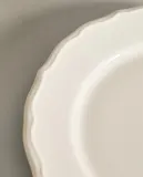 Zara Home тарелка десертная из фаянса, цвет бежевый, 21.5 см — фото 5