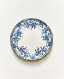 Zara Home тарелка пирожковая из фаянса, цвет синий, 16 см — фото 1