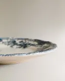 Zara Home тарелка пирожковая из фаянса, цвет синий, 16 см — фото 7