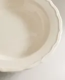 Zara Home тарелка глубокая из фаянса, цвет бежевый, 23 см — фото 2