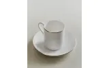 Zara Home чайная пара из костяного фарфора, цвет золотой, 12.9 см — фото 5