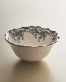 Zara Home миска из фаянса, цвет синий, 14 см · 2460/467 — фото 1