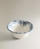 Zara Home миска из фаянса, цвет синий, 14 см · 2460/467 — фото 4