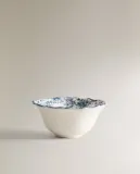 Zara Home миска из фаянса, цвет синий, 14 см · 2460/467 — фото 5