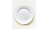 Zara Home тарелка десертная из костяного фарфора, цвет золотой, 20 см — фото 7