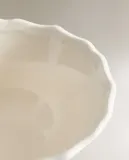 Zara Home миска из фаянса, цвет бежевый, 14 см — фото 6