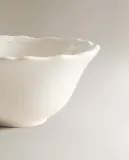 Zara Home миска из фаянса, цвет бежевый, 14 см — фото 8