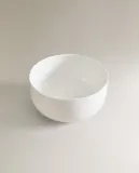 Zara Home миска из костяного фарфора, цвет белый, 15.1 см — фото 8
