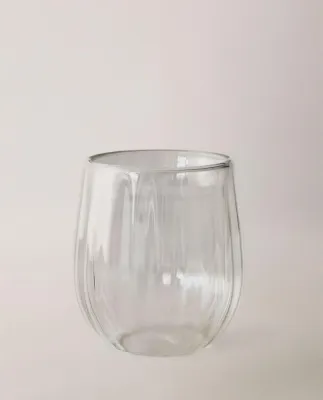 Zara Home стакан из боросиликатного стекла, цвет прозрачный, 6.7 см · 8208/210