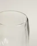Zara Home стакан из боросиликатного стекла, цвет прозрачный, 6.7 см · 8208/210 — фото 6