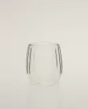 Zara Home стакан из боросиликатного стекла, цвет прозрачный, 6.7 см · 8208/400 — фото 4