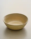 Zara Home миска из каменной керамики, цвет бежевый, 16 см — фото 1