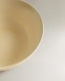 Zara Home миска из каменной керамики, цвет бежевый, 16 см — фото 6