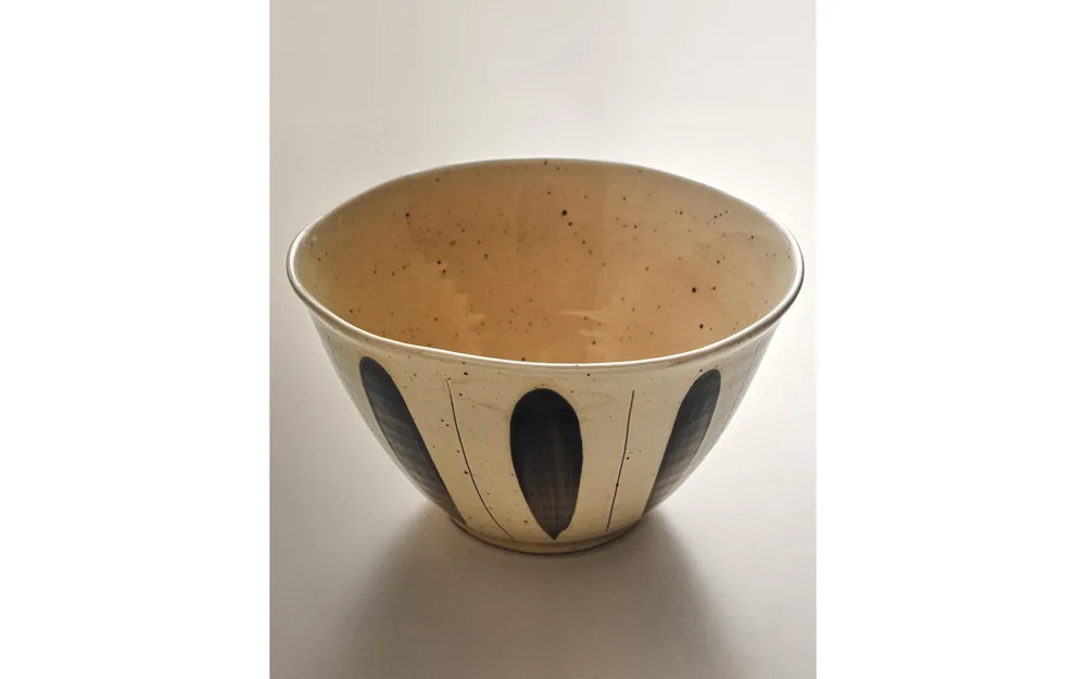 Zara Home блюдо сервировочное из фаянса, цвет синий, 27 см